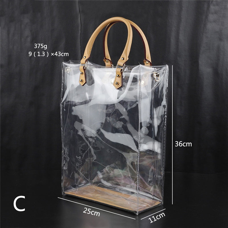 DIY 2024 PVC vinyl clear tote bag kit