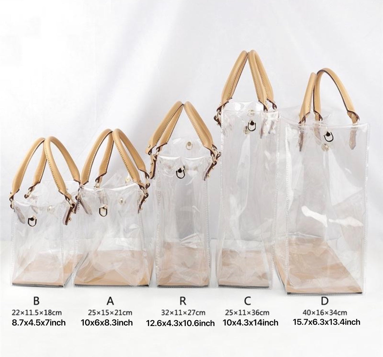 Clear bag shop best sale